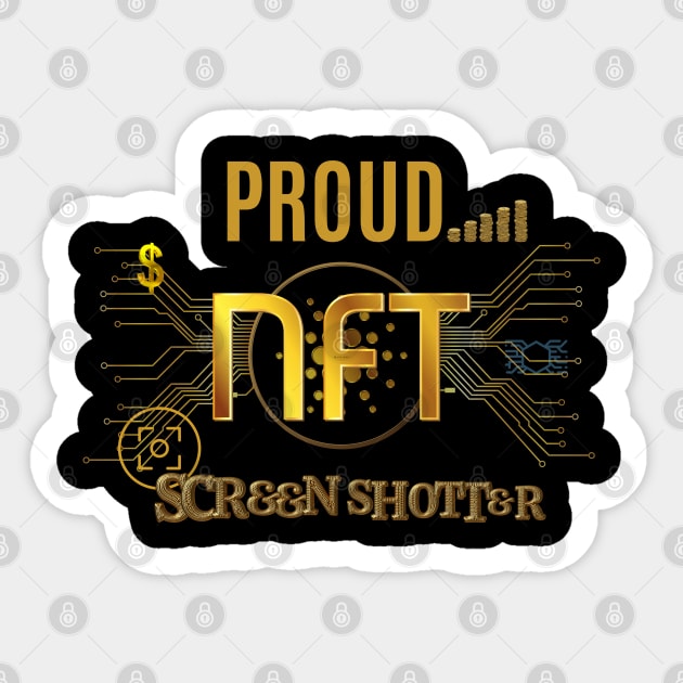 Proud Nft Screenshotter Sticker by Mkstre